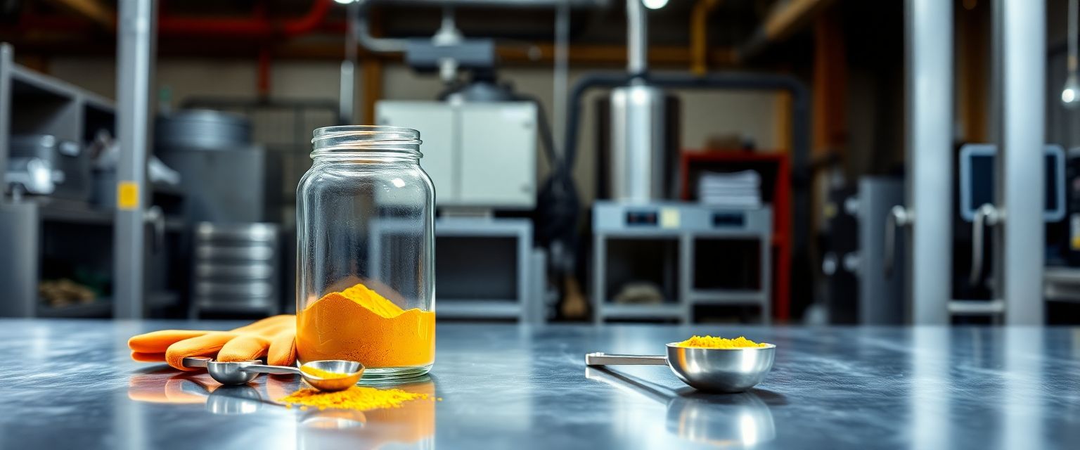 Extracto De Curcuma En Polvo